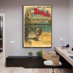 vintage bordeaux poster