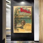 vintage bordeaux poster