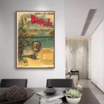 vintage bordeaux poster