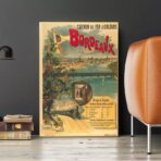 vintage bordeaux poster