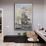 vintage poster brest