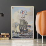 vintage poster brest