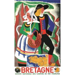 vintage poster brittany