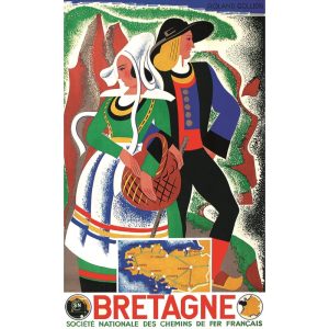 vintage poster brittany