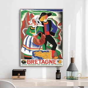 vintage poster brittany