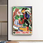 vintage poster brittany