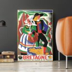 vintage poster brittany