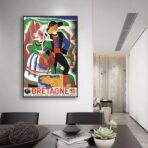 vintage poster brittany
