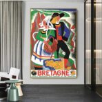 vintage poster brittany