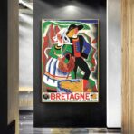 vintage poster brittany