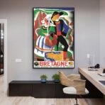vintage poster brittany