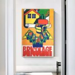 vintage diy poster
