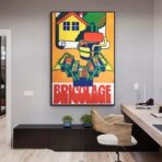 vintage diy poster