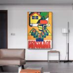 vintage diy poster