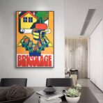 vintage diy poster