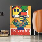 vintage diy poster