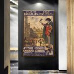 vintage poster brussels