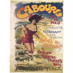 vintage poster cabourg