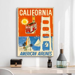 vintage california poster