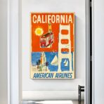 vintage california poster