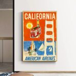vintage california poster