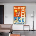 vintage california poster