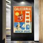 vintage california poster