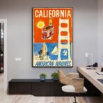 vintage california poster