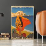 vintage calvi poster