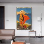 vintage calvi poster