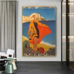 vintage calvi poster