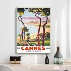 vintage cannes poster