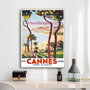vintage cannes poster