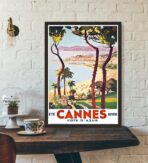 vintage cannes poster