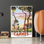 vintage cannes poster
