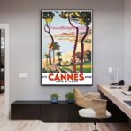 vintage cannes poster
