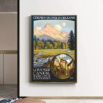 vintage poster cantal