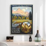 vintage poster cantal