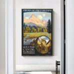vintage poster cantal