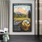 vintage poster cantal