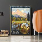 vintage poster cantal