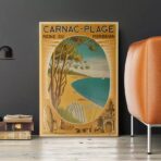 vintage poster carnac