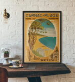vintage poster carnac