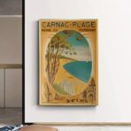 vintage poster carnac
