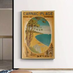 vintage poster carnac