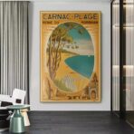 vintage poster carnac