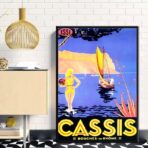 vintage poster cassis