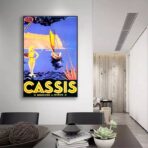 vintage poster cassis
