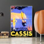 vintage poster cassis