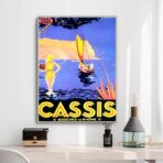vintage poster cassis